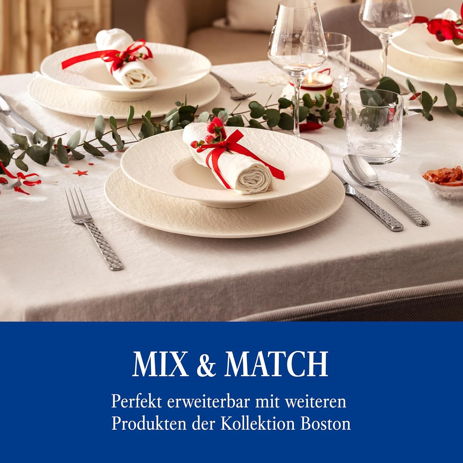Villeroy & Boch - Boston bestekset 30-delig, 6 personen Keuken Naty Shop