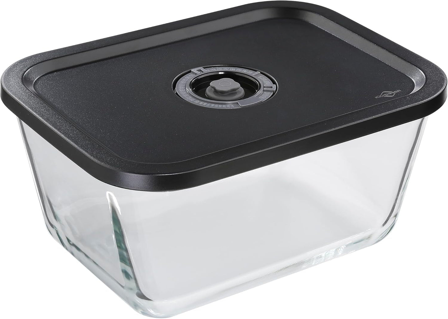 Vacuümset Küchenprofi EASYFRESH | Set van 7 stuks | 1x elektrische vacuümpomp, 1x vacuümpot S, M en L, 3x vacuümzakken 22x21 cm | borosilicaatglas, hoogwaardig kunststof | bereiding en opslag Voedselbewaardozen Naty Shop Vacuümdoos Xl