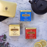 Twinings English Breakfast Tea Losse Zwarte Thee in Theedoos Sterke zwarte thee van hoogwaardige theebladeren geplukt van de beste theeplantages in Sri Lanka en India G, neutraal, 100 gram