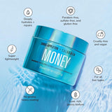 COLOR WOW Moisturizing Hair Mask Money 215 ml - masker voor droog en beschadigd haar, haarhydratatie - verzorging en thermische bescherming voor haar, blauw Haarmasker Naty Shop