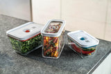 ZWILLING FRESH & SAVE CUBE Box, maat 2M, modulaire en stapelbare opbergdoos, hermetische en leegbare opslag, vaatwasmachinebestendig, transparante voedselbewaardozen Naty Shop