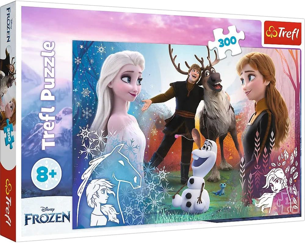 Trefl, Puzzel, Magical Time, Disney Frozen 2, 300 stukjes, Voor kinderen vanaf 8 jaar Puzzel Naty Shop Standaard titel