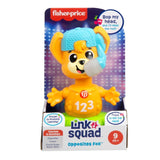 Fisher Price Dierenband Rino de Vos Leer tegenstellingen, Interactieve Vos om te leren door beweging, Kleurrijke Lichten, Liedjes en Geluiden, Babyspeelgoed, 9+ Maanden, HYL02 Babyspeelgoed Naty Shop