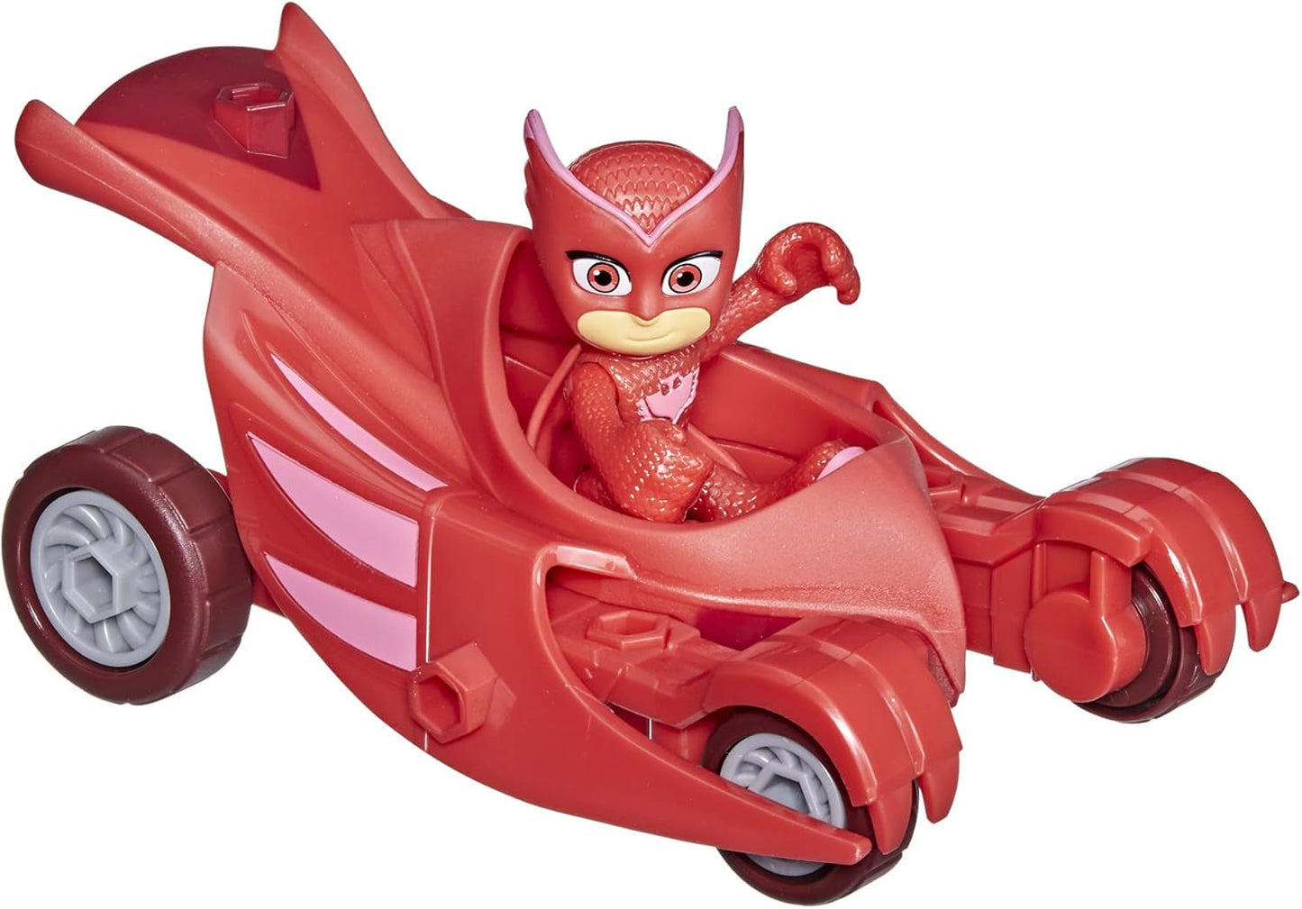 PJ Masks Owl Glider kleuterspeelgoed, Eulette's voertuig met Eulette-actiefiguur voor kinderen vanaf 3 jaar, recyclebare verpakking, actiefiguren Naty Shop