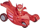 PJ Masks Owl Glider kleuterspeelgoed, Eulette's voertuig met Eulette-actiefiguur voor kinderen vanaf 3 jaar, recyclebare verpakking, actiefiguren Naty Shop