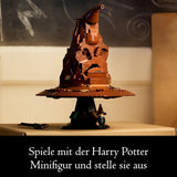 LEGO Harry Potter Pratende Hoed Zweinstein Model Film voor volwassenen Cadeau voor dames Heren Moeder Vader met 31 willekeurige geluidscombinaties Sorteert je in je Zweinsteinhuis 76429 Bouwsets Bekijk de LEGO-Store