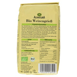 Biologisch tarwegriesmeel, 500 g (verpakking kan variëren)