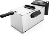 Taurus Professional 2 plus - Oliefriteuse, 2 liter, 1700 W, 18/8 roestvrij staal Apparaten Naty Shop 4L