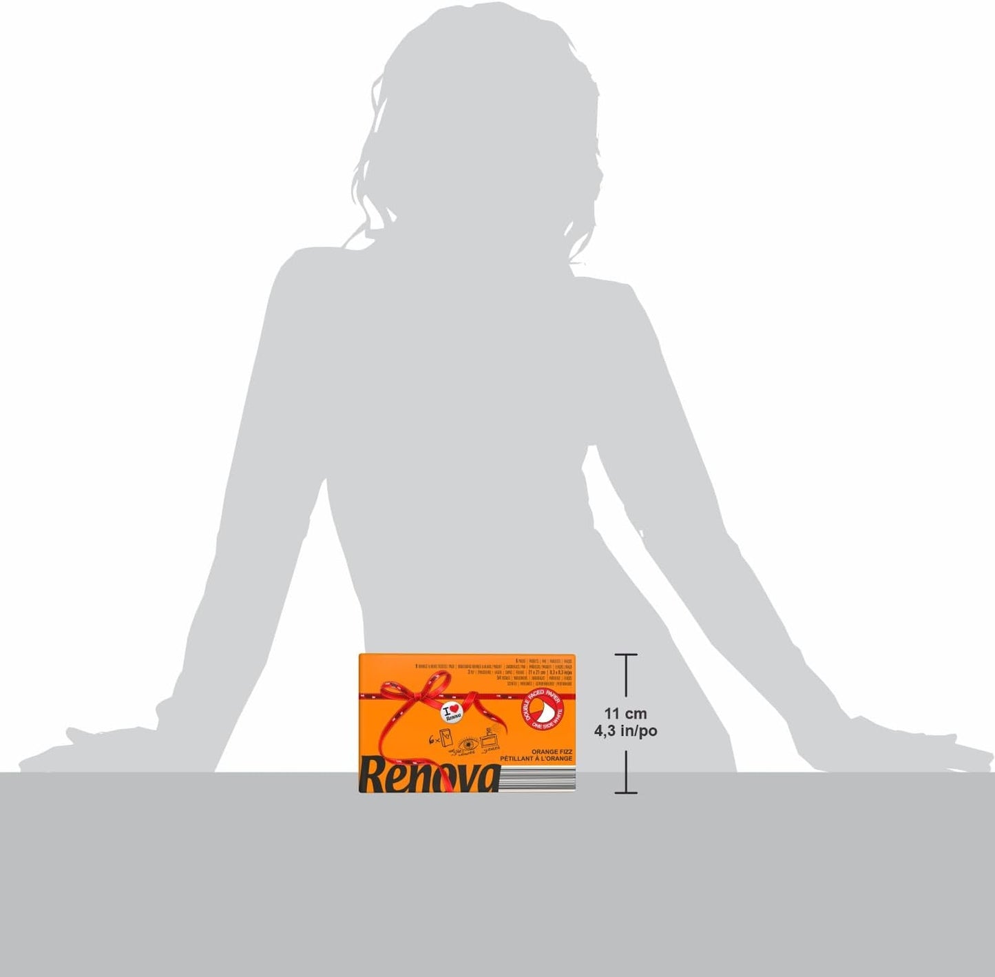 RENOVA ORANGE FIZZ Zakdoekjes 6 pakjes