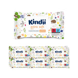 Kindii Natural Balance vochtige doekjes voor baby's – (1 x 60 st.) Vochtige doekjes voor baby's en kinderen – Beschermend, Aloë Vera, delicate geur – 60 st.