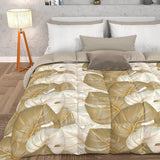 PETTI Artigiani Italiani - Winterquilt, Winterquilt, Eenvoudige quilt, Dubbelzijdig, Monocolor en digitaal printen, 100% hypoallergene microvezel, Made in Italy