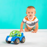 Bright Starts, Oball, Rammelaar Speelgoedauto, Groen-Blauw Babyspeelgoed Naty Shop