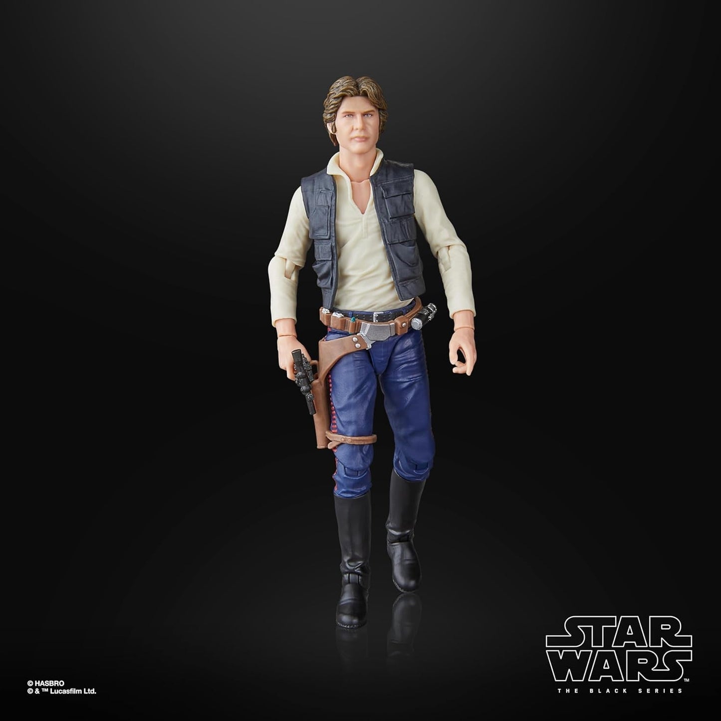 Star Wars The Black Series Han Solo, Star Wars: A Hope Premium verzamelbaar actiefiguur (15 cm) Actiefiguren Naty Shop
