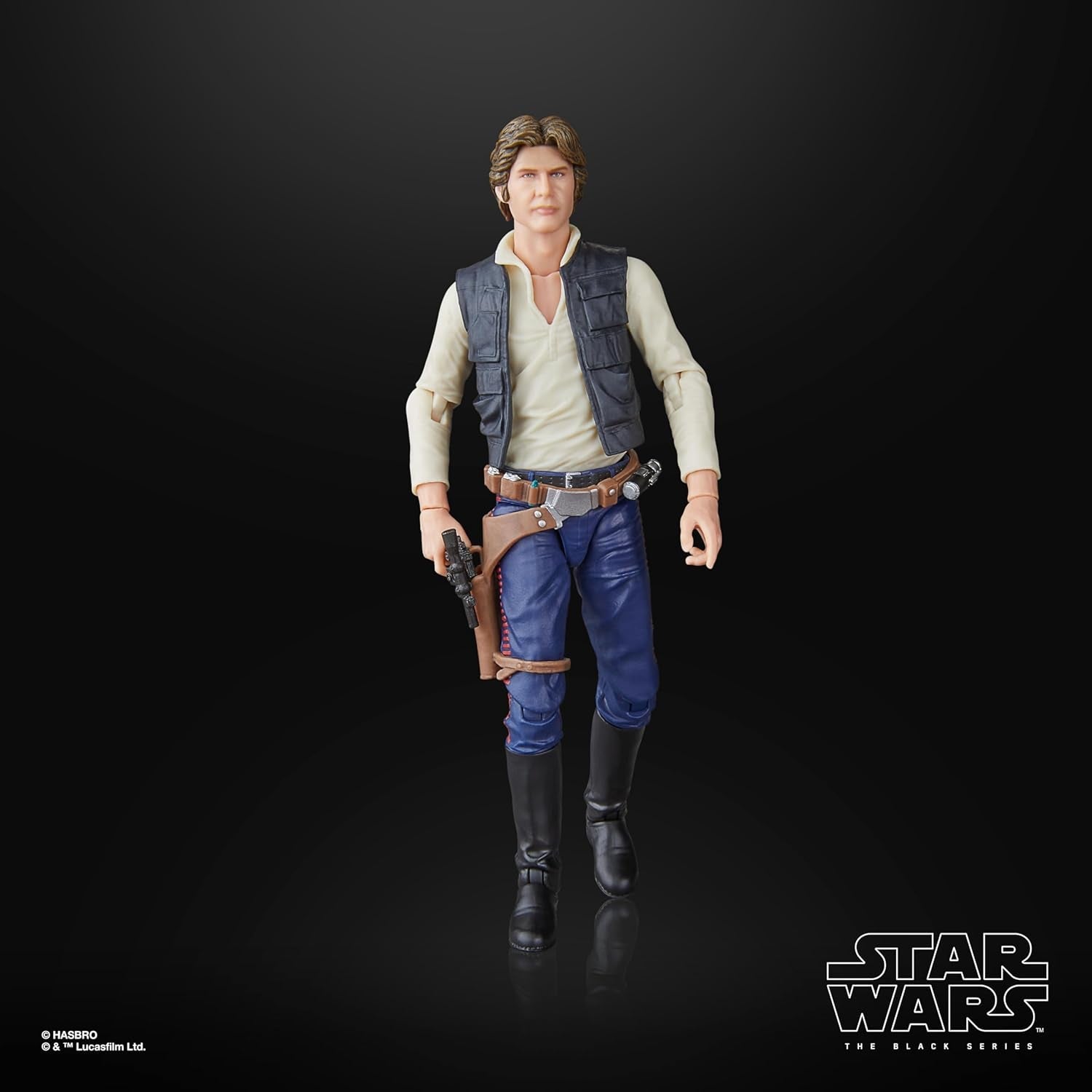 Star Wars The Black Series Han Solo, Star Wars: A Hope Premium verzamelbaar actiefiguur (15 cm) Actiefiguren Naty Shop