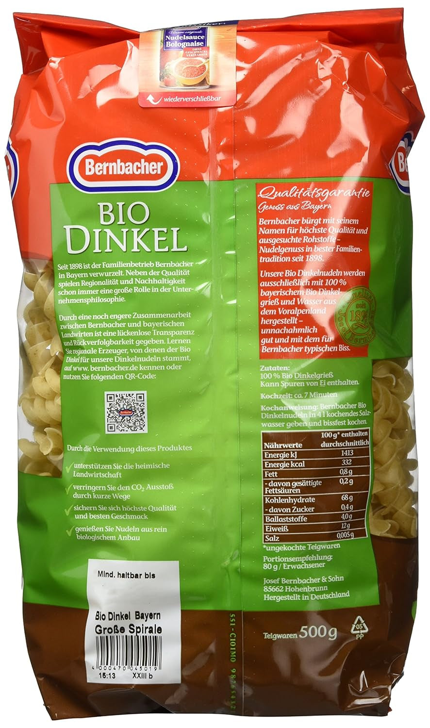 Organic Alac - Grote spiraal (1 x 500 g)