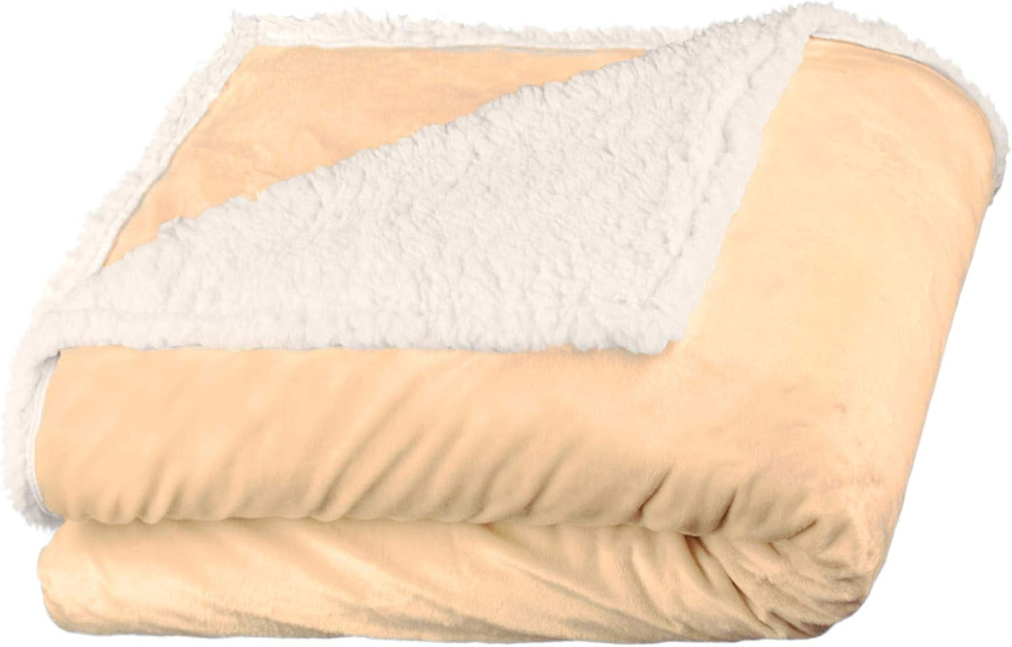 Aqua-Textil Fluffy Knuffeldeken 150 X 200 Cm Grijs Wit Melange Pluche TV-deken Sprei Sherpa Fleece Oeko-Tex Ottawa Bedden en Dekens Besuche den aqua-textil-Store Beige Nature White Nicki Comfortabele deken 150 X 200 Cm