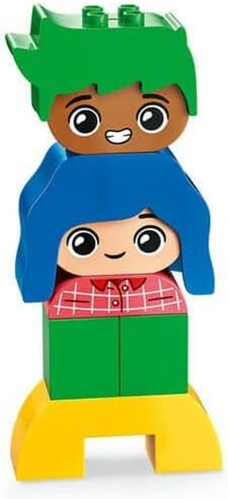 LEGO DUPLO Big Feelings, bouwstapelspel met 23 kleurrijke stenen en 4 figuren, motorisch speelgoed ter bevordering van de sociale en emotionele ontwikkeling van jonge kinderen vanaf 18 maanden 10415 Bouwsets Beuche den LEGO-Store