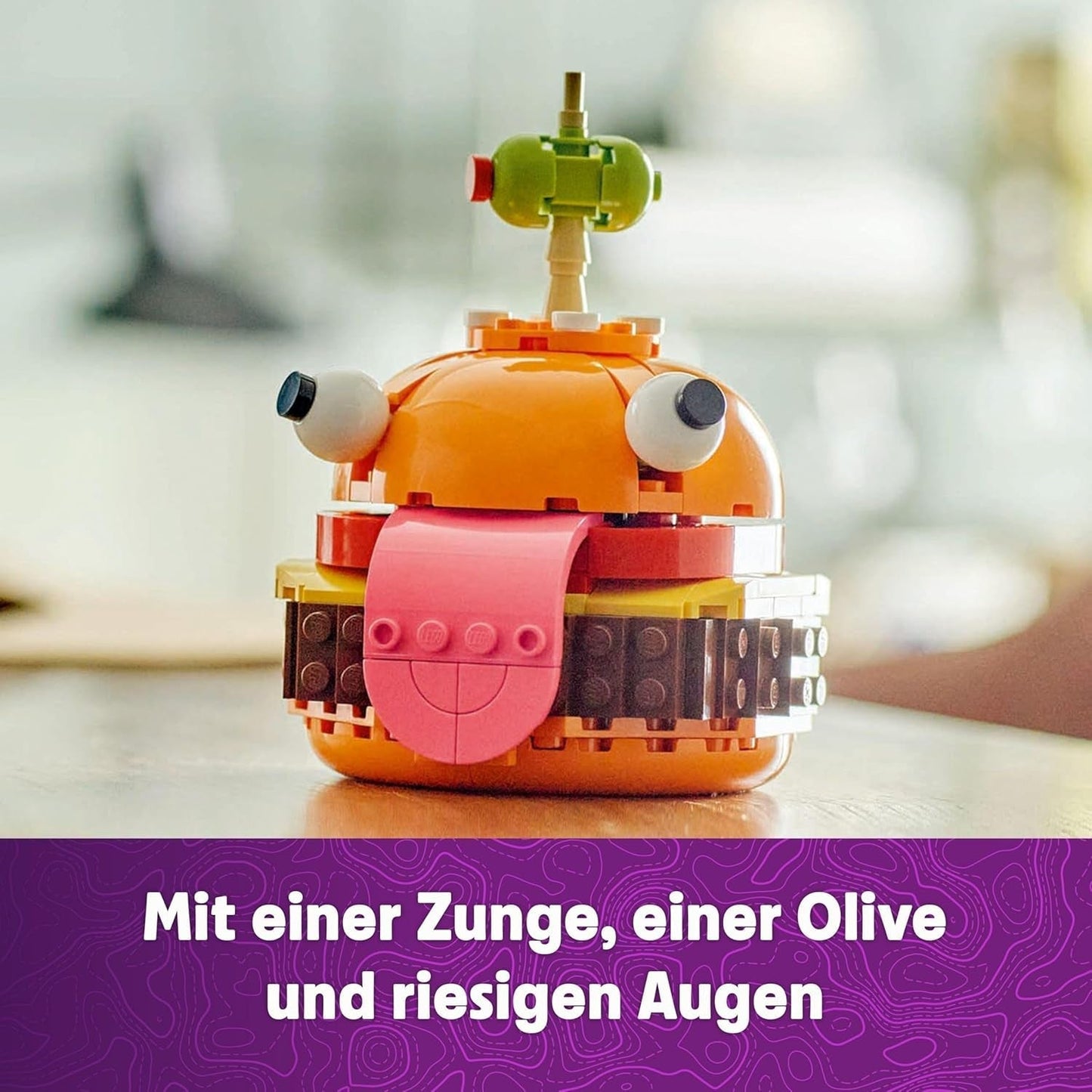 LEGO Fortnite Durrr Burger, videogamebouwset voor gamers vanaf 9 jaar, displaymodel, verzamelfiguur, cadeau voor kinderen, tieners en volwassenen, verzamelobject 77070 Bouwsets Besuche in LEGO-Store