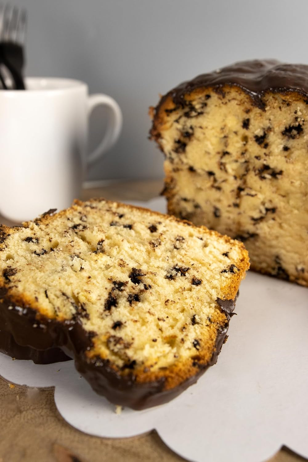 RUF Glutenvrije Schokoflocken-Kuchen Mit Kakaoglasur en Schoko-Stückchen, Fluffig en Schokoladig, Glutenvrije Kuchen, Zöliakie Geeignet (Packung Mit 2) Naty Shop