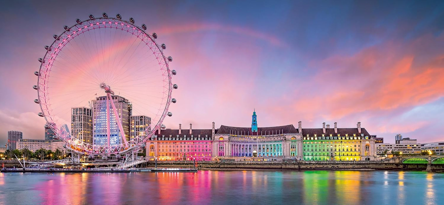 Ravensburger Puzzel 12000805 - Kleurrijk Londen - Legpuzzel van 2000 stukjes voor volwassenen vanaf 14 jaar Puzzel Naty Shop Standaard titel