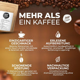 Premium Bio Kaffeebohnen 1000g, 100% Honduras Hochland Arabica Kaffeebohnen Bio - Köstlich, mild, säurearm - Bio Kaffee ganze Bohnen - Ideaal als Kaffeebohnen Vollaautomat - 360° Rundum Ehrlich