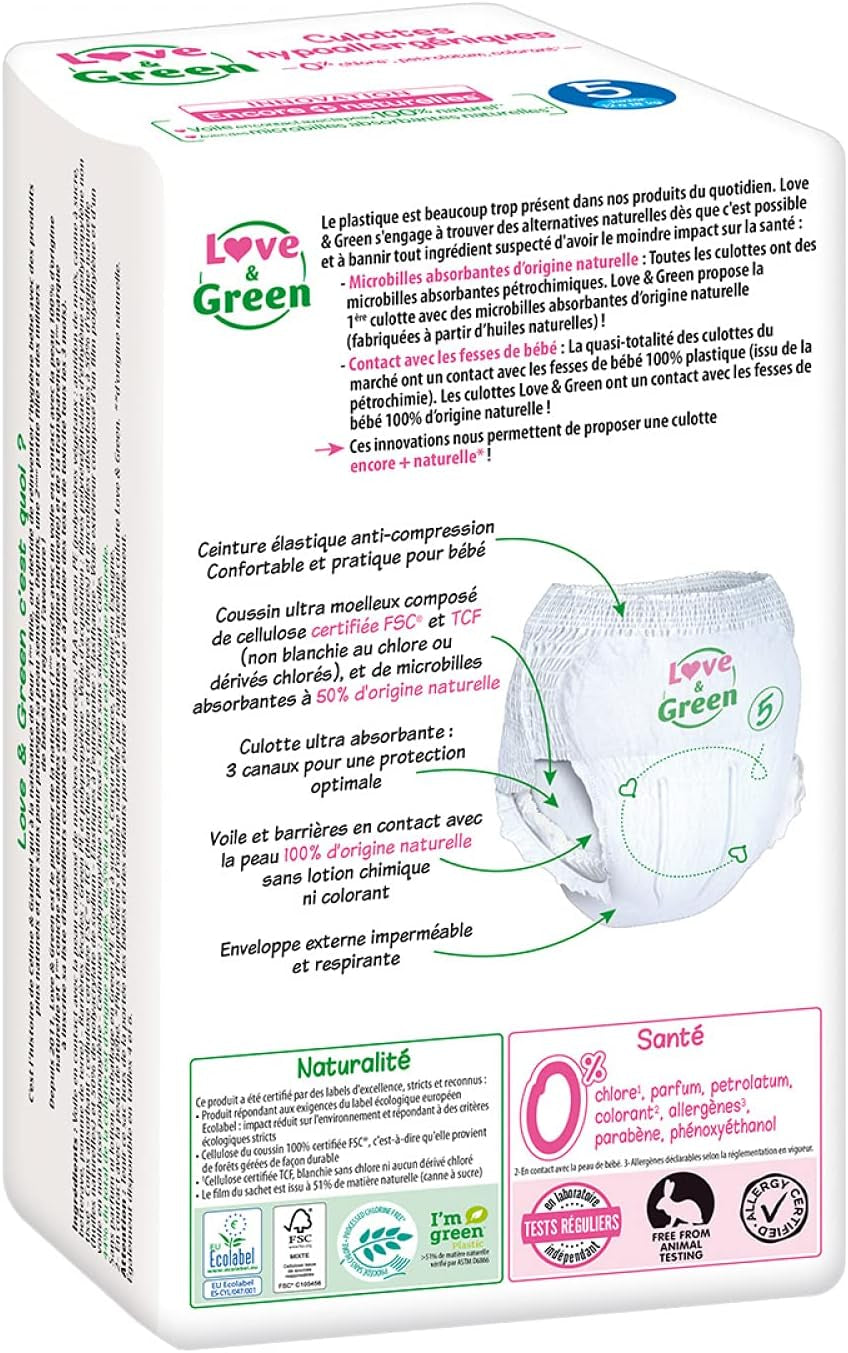 Hypoallergene luiers, maat 5, 1 pakje - 18 stuks