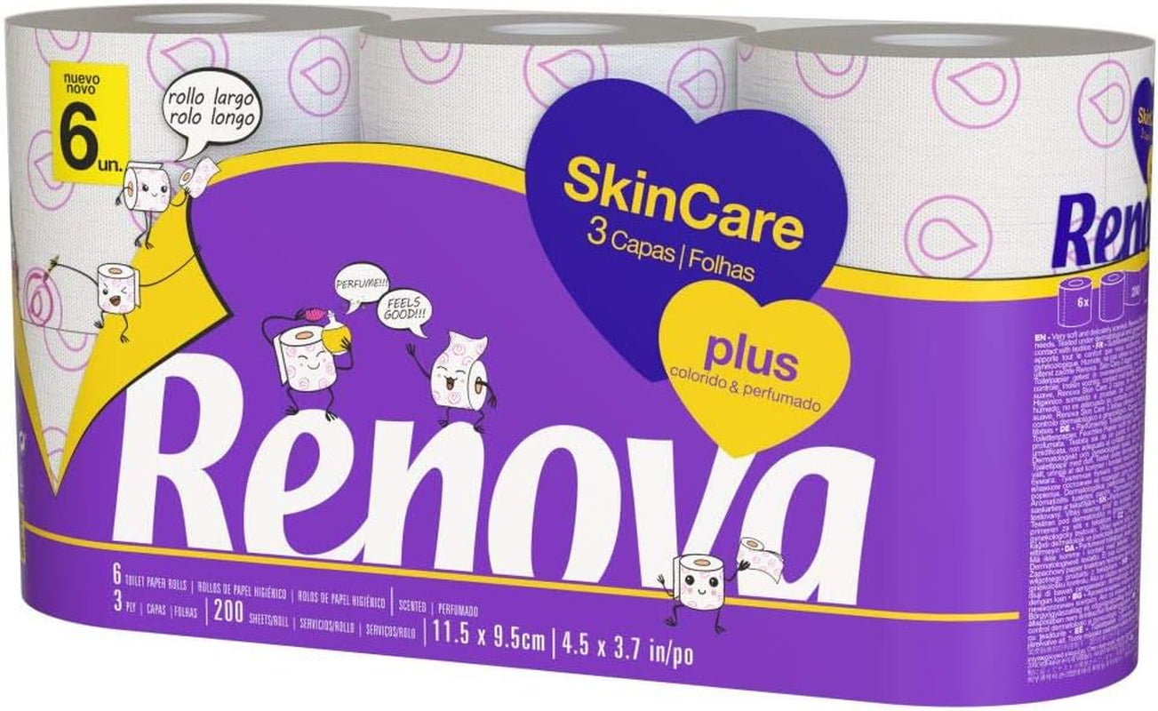 FORNOR RENOVA 67125 RENOVA TOILETPAPIER GEURENDE HUIDVERZORGING