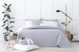 Todocama Fine Boutique sprei met piquépatroon, voor lente, zomer, herfst en winter, 100% superzachte microvezel, multifunctionele deken, 140/150/160-250 X 260 cm, lichtgrijs Bedden en dekens Besuche den Todocama-Store Lichtgrijs 250 X 260 Cm