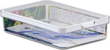 CARE + PROTECT Slimme voedselcontainer, perfect stapelbaar, koelkastorganizer, beschermt voedsel tegen vocht, houdt voedsel langer vers, 2,15 L Naty Shop voedselbewaardozen 2,6 L