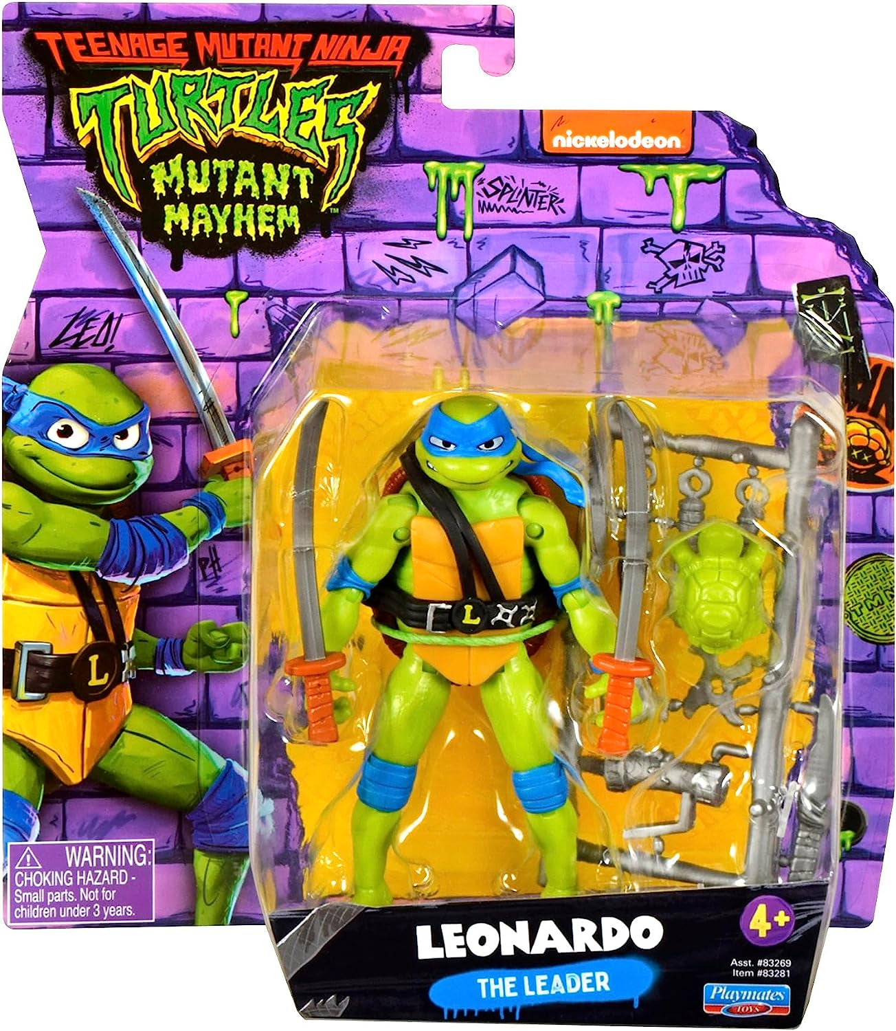 TEENAGE MUTANT NINJA Turtles - Leonardo Basisfiguur Actiefiguren Naty Shop