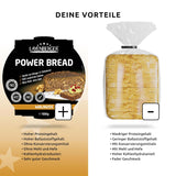 Layenberger Prower Brood Walnoot, Eiweiß- Und Ballaststoffquelle, Ohne Konservierungsmittel, Ohne Hefe, Ohne Mehl, Mit 14G Protein Pro 100G, (1 X 500G) Mengsel voor bakken en koken Naty Shop