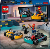 LEGO City Skelters met chauffeurs, set van 2 minifiguren, chauffeurs en raceauto's, speelgoedauto's voor jongens en meisjes van 5 jaar oud, leuk cadeau voor kinderen 60400 Bouwsets Besuche in LEGO-Store