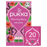 Pukka | Mix van biologische gearomatiseerde thee "Vanilla Chai" | Kaneel, gember en vanille | Thee voor een traktatie met natuurlijke zoetheid | Verpakking van 1 | 20 theezakjes