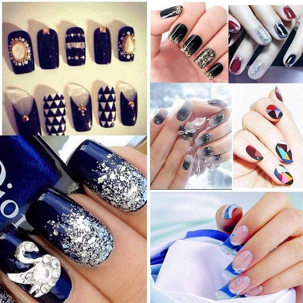 500 stuks natuurlijke Franse acryl kunstnagels kunsttips met doos voor vrouwen en meisjes