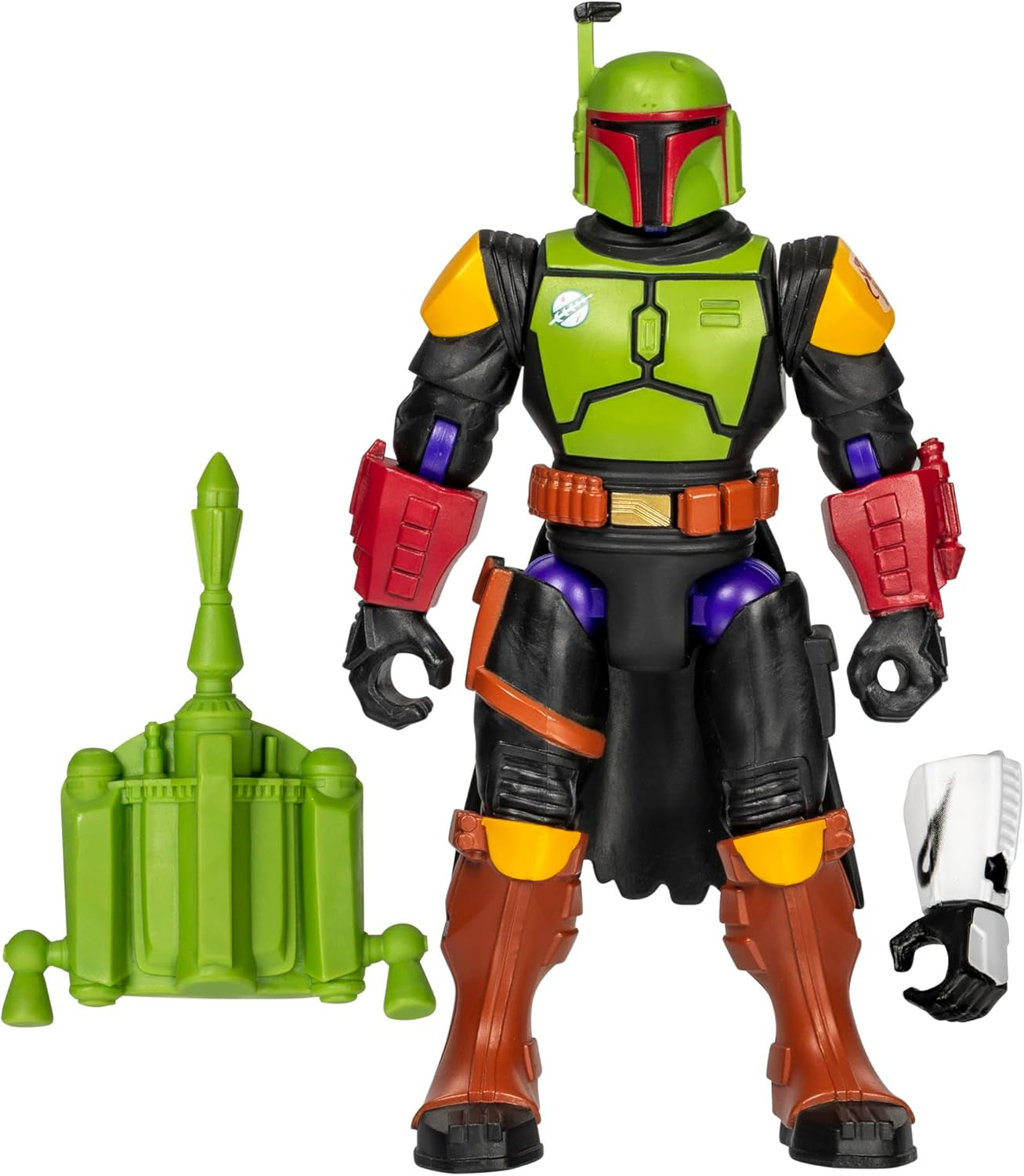 Star Wars Mixmashers Boba Fett Aanpasbare mix-en-match-actiefiguur en accessoires Actiefiguren Naty Shop Standaardtitel