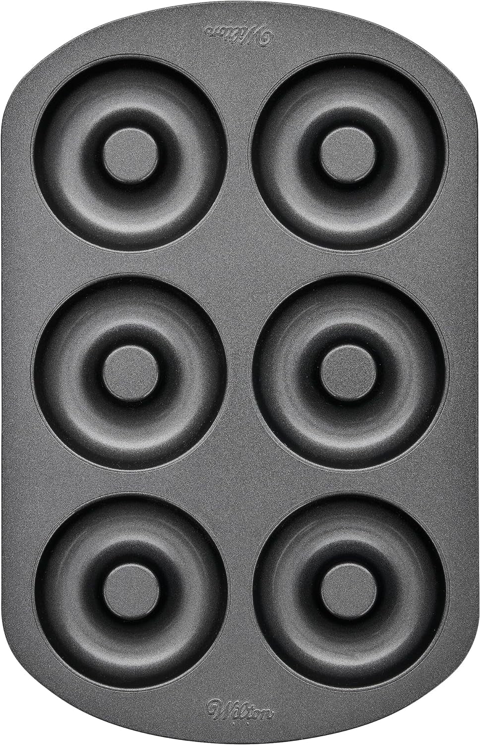 Wilton Donut-Backform Mit 12 Mulden Donutform, Hochwertige Donut Backform Mit Antihaftbeschichtung Für 12 Mini-Donuts, Spülmaschinenfest Bakvormen en bakplaten Naty Shop L