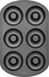 Wilton Donut-Backform Mit 12 Mulden Donutform, Hochwertige Donut Backform Mit Antihaftbeschichtung Für 12 Mini-Donuts, Spülmaschinenfest Bakvormen en bakplaten Naty Shop L