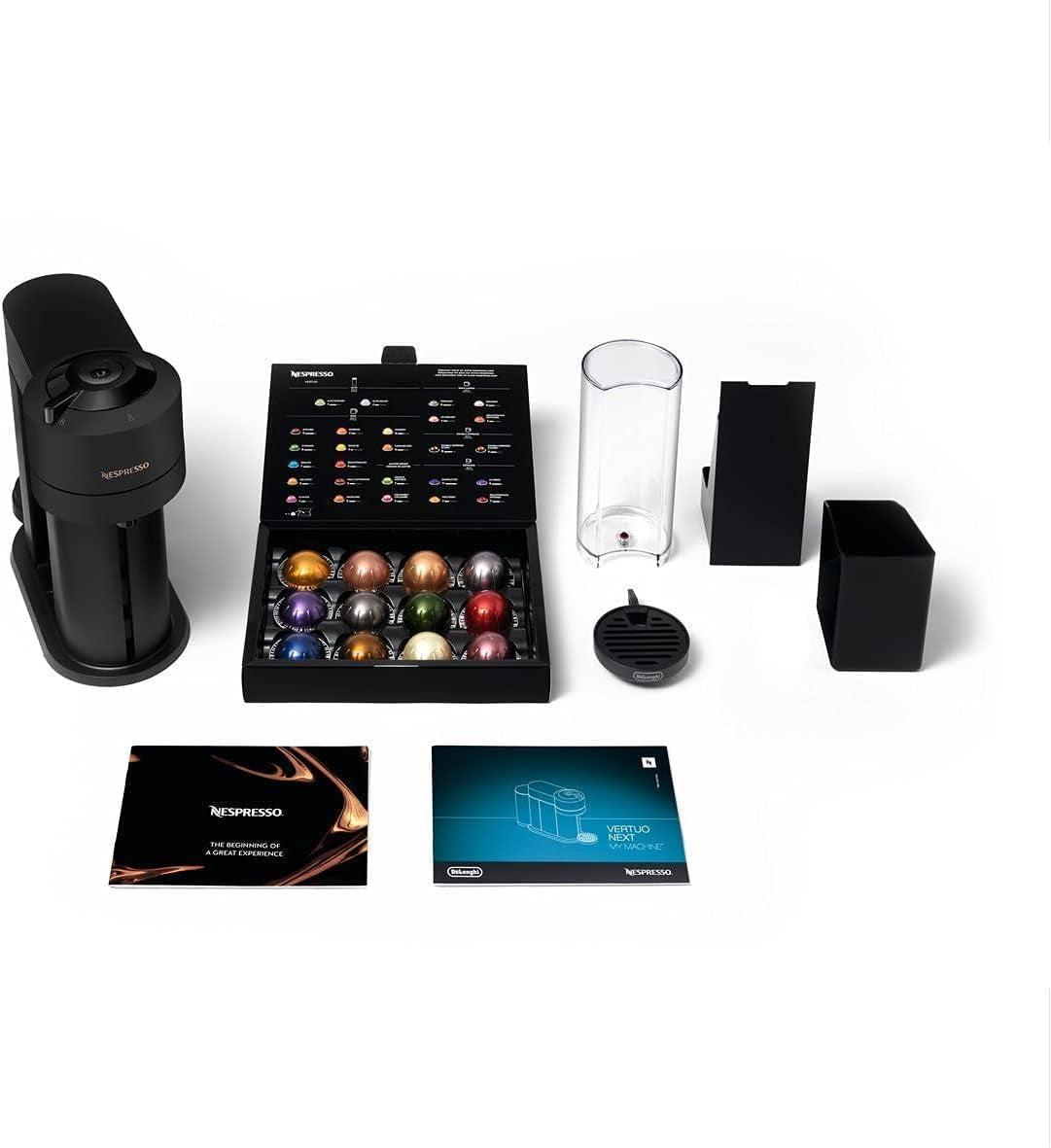 Nespresso koffiemachine De'Longhi Vertuo Next, ENV120.BM, matzwart