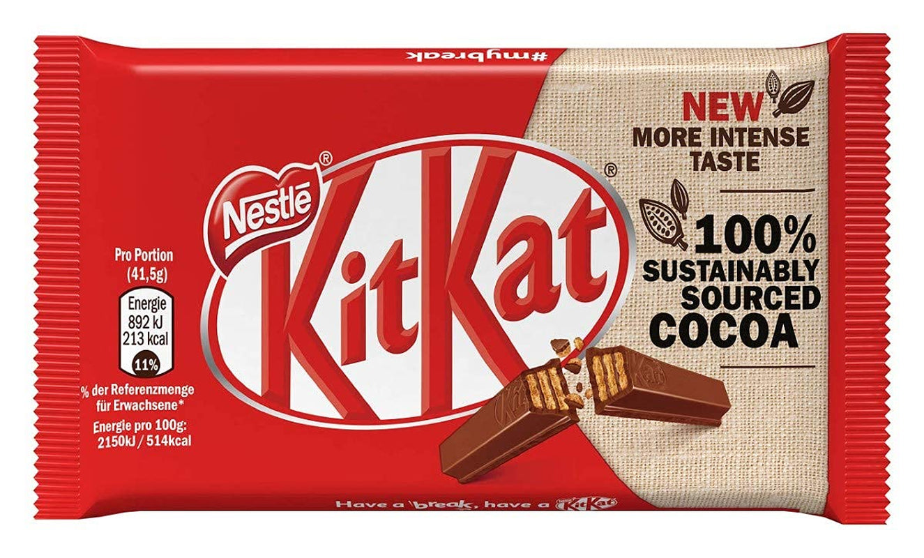 Nestlé klassieke chocoladerepen, knapperige wafelrepen van melkchocolade, verpakking van 48 (24 x 41,5 g)