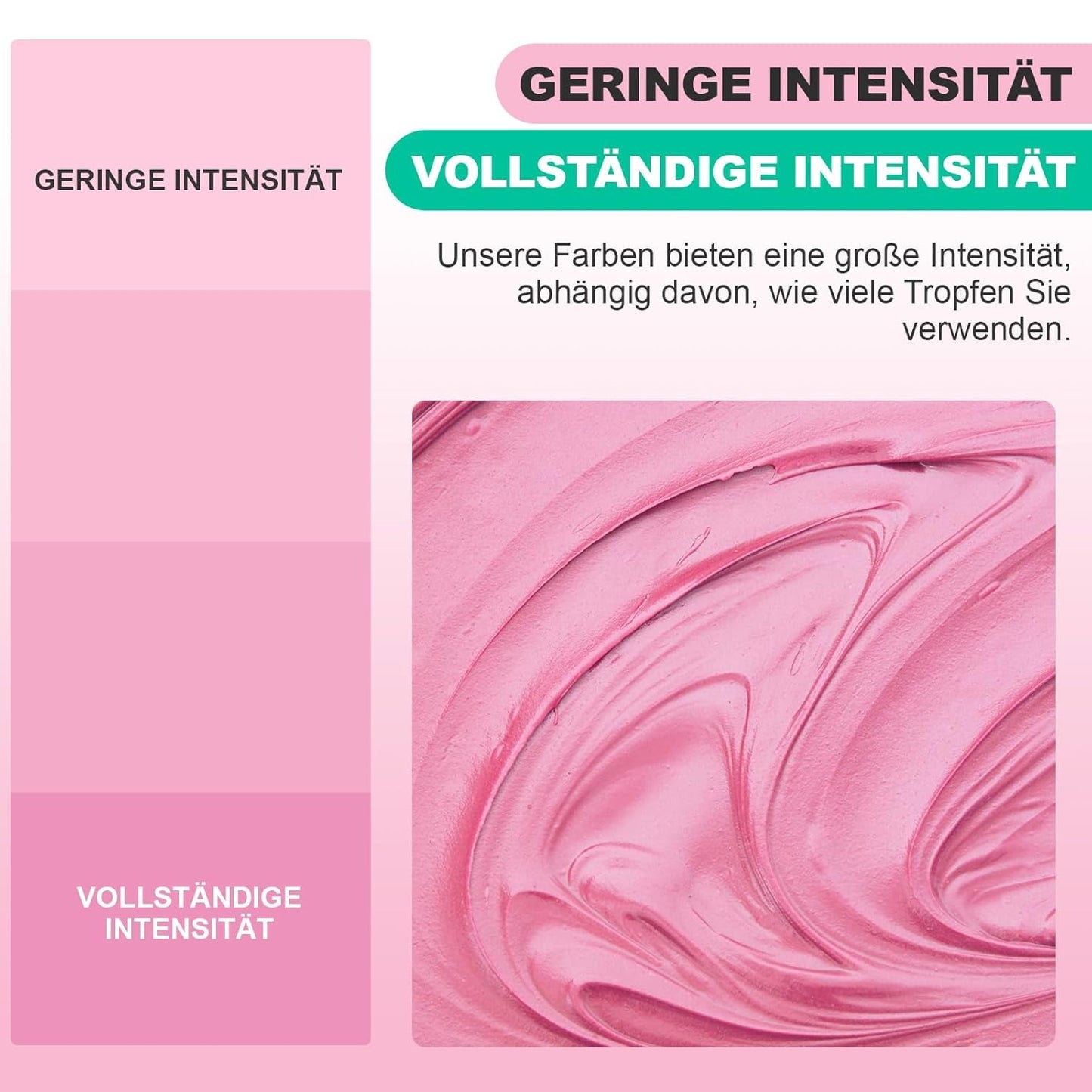 Mengsel van oliën, roze voedingskleurstof op oliebasis, sterk geconcentreerd, voor chocolade, fondant, koekjes, cake bakken, macarons, doe-het-zelf taartdecoratie, deegtoppings - 20 ml