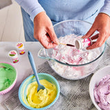 Funcakes Kleurpasta Kleurstof Set, 8-delig: Geconcentreerde kleurstof voor deeg, room, fondant, marsepein, deeg, modelleerpasta en bloemenpasta. Halal.
