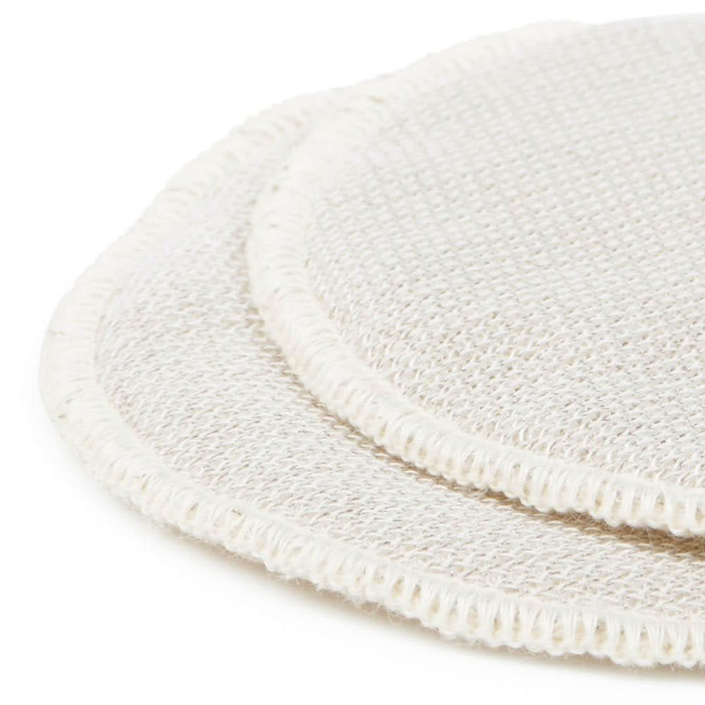 ELANEE Zoogcompressen, zilver, antibacterieel en wasbaar - Zacht en verfrissend Voeding en Borstvoedingsaccessoires Bebe Naty Shop