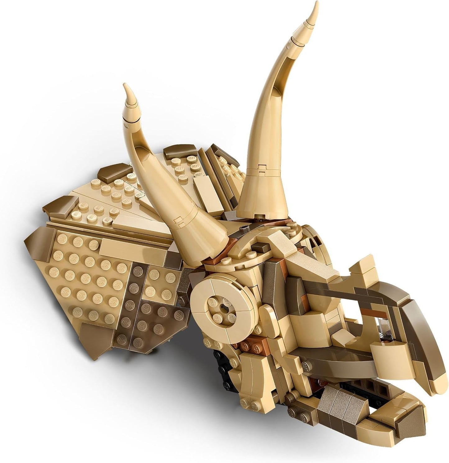 LEGO Jurassic World Dinosaurusfossielen: Triceratops schedelmodel, dinosaurusspeelgoed voor jongens en meisjes vanaf 9 jaar, cadeau voor kinderen en fans Jurassic World 76969 Bouwsets Besuche den LEGO-Store