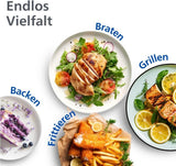 Philips Dual Basket Airfryer 3000 Serie met ontbijtset, 9 liter, 2 lades Huishoudelijke apparaten Naty Shop