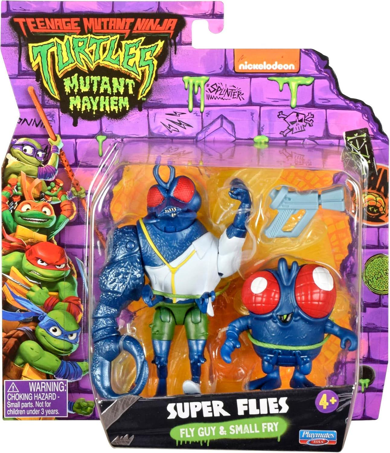 TEENAGE MUTANT NINJA Turtles - Basisfiguur Ray Fillet Actiefiguren Naty Shop Fly Guy Small Fly