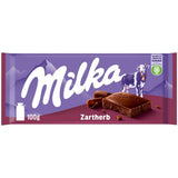 Milka Zartherb - pure pure melkchocolade met een delicaat vleugje cacao in een multipack - 25 x 90g