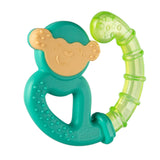 Chicco Fresh&Relax Aap- of Luiaardbijtring, 4M+, gevuld met steriel water