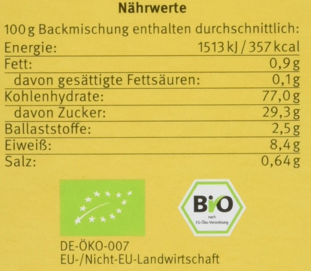 Demeter Bauck Hof Bio Dinkelwafel, 200 G Mengsel voor bakken en koken Naty Shop
