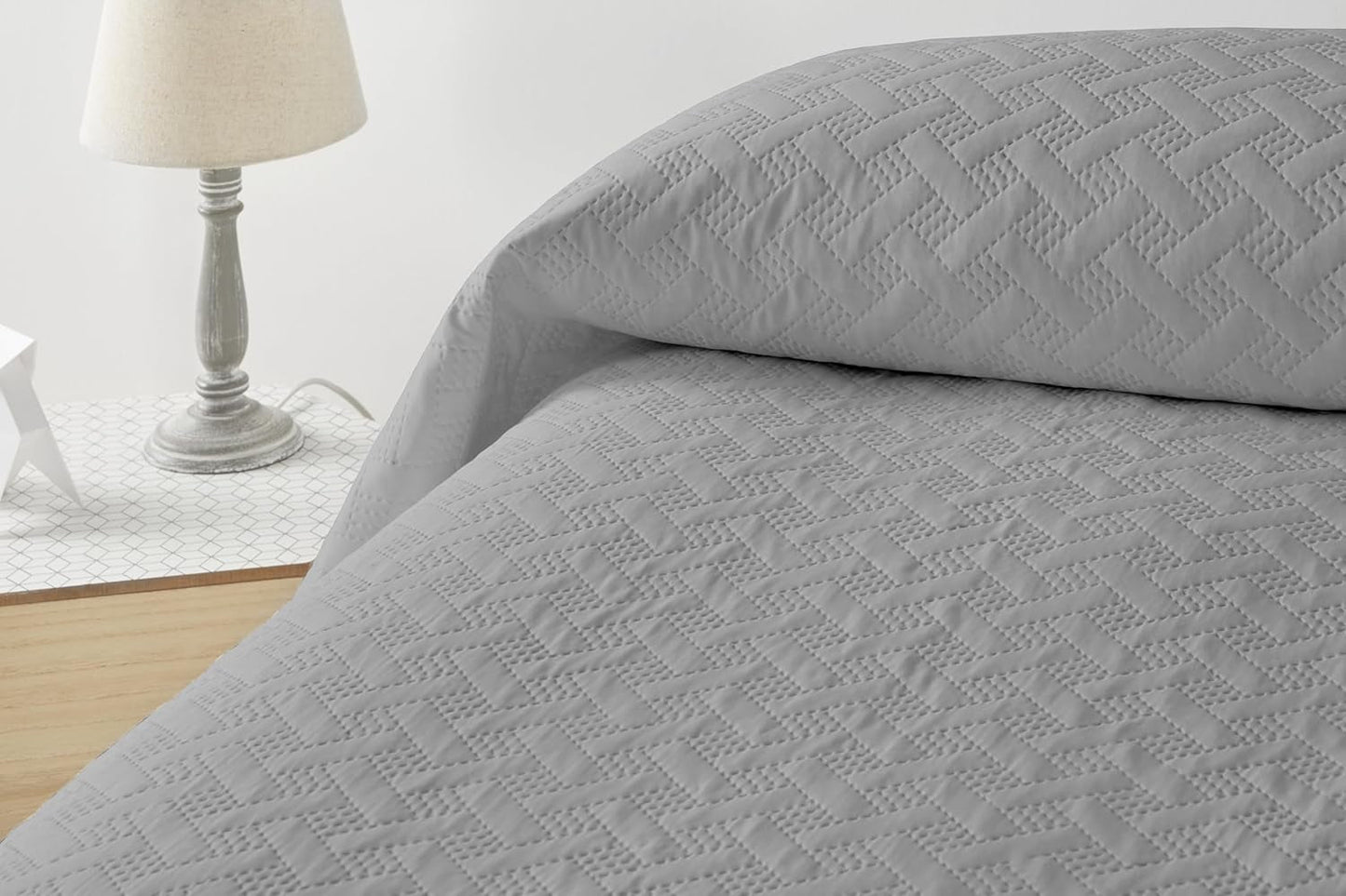 LISO - Bedsprei voor 105 Cm - Bouti Bedsprei - Lente en Zomer - 200X260 Cm - Roze Bedden en Dekens Besuche den Degrees home-Store Grijs Bed 180 Cm