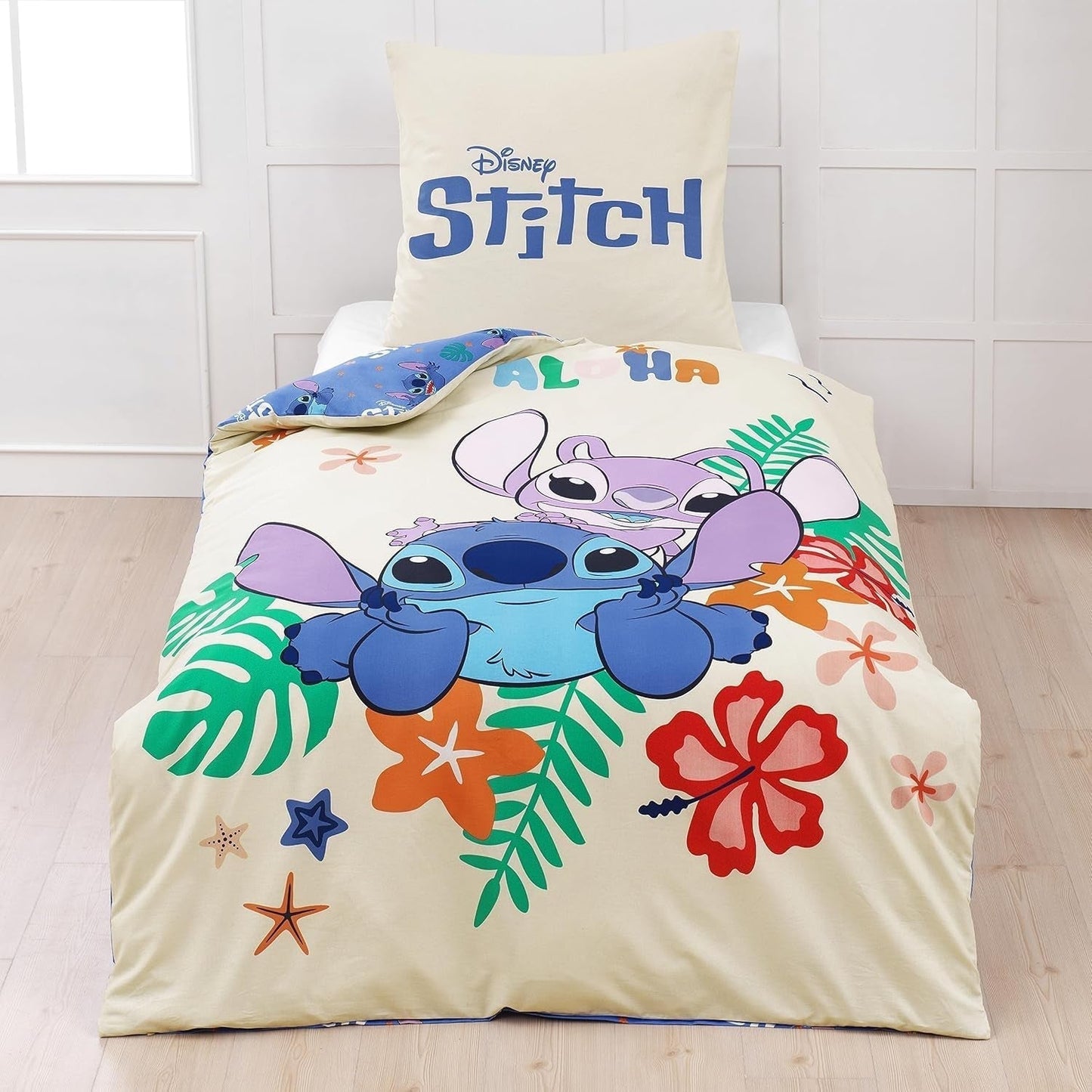 Beddengoed voor kinderen en tieners, Stitch Beddengoed - kinderen Naty Shop Standaardtitel